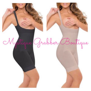 Nude Full Body Seamless Body Shaper with Straps (S&L)